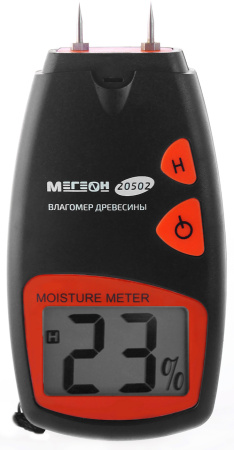Измеритель влажности (влагомер) древесины МЕГЕОН 20502 купить по низкой цене | МАКСПРОФИТ