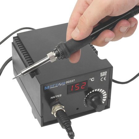 Паяльная станция МЕГЕОН 00337 купить по низкой цене | МАКСПРОФИТ