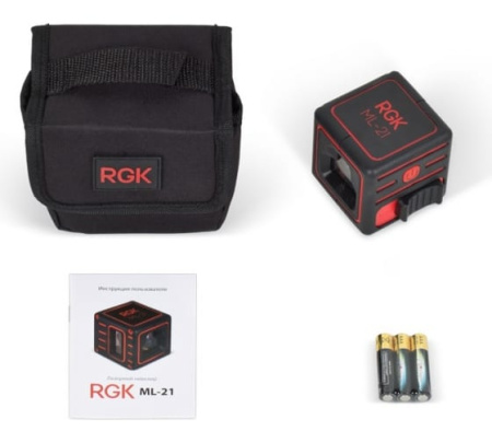 Лазерный уровень RGK ML-21 купить по низкой цене | МАКСПРОФИТ
