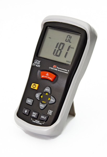 CEM DT-620 Измеритель скорости и потока воздуха, пирометр купить по низкой цене | МАКСПРОФИТ