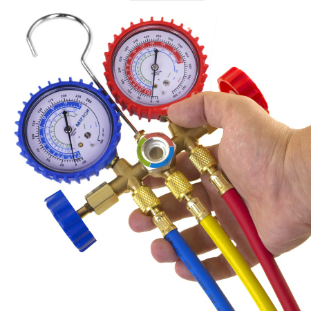 Манометрический коллектор (станция) МЕГЕОН 51750 купить по низкой цене | МАКСПРОФИТ