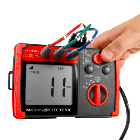 Тестер УЗО МЕГЕОН 28006 купить по низкой цене | МАКСПРОФИТ