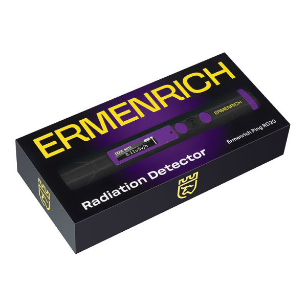 Дозиметр Ermenrich Ping RD20, фиолетовый купить по низкой цене | МАКСПРОФИТ